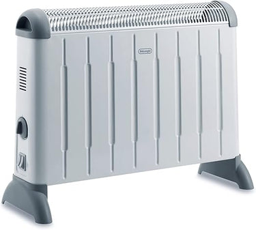 Delonghi HCM 2030 Calentador Eléctrico, 750/1250/2000 W, Gris/Blanco